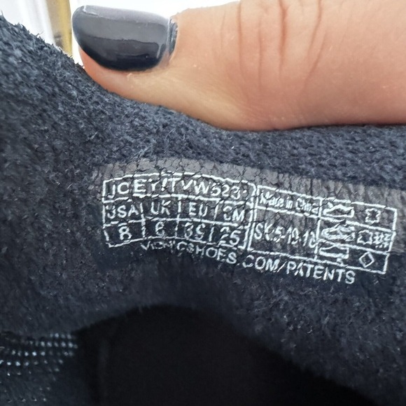 Vionic‎ Joey Navy Leather Sneakers Women's Size 8 - Picture 8 of 13